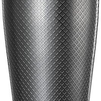 Barfly - Diamond Lattice 28 Oz Vintage Stainless Steel Gun Metal Black Full Size Cocktail Shaker - M37199BK