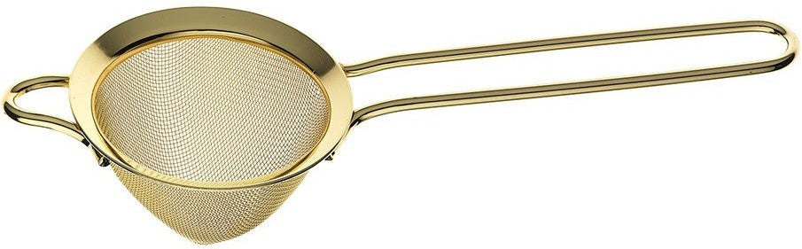 Barfly - Gold Plated Fine Mesh Strainer - M37025GD