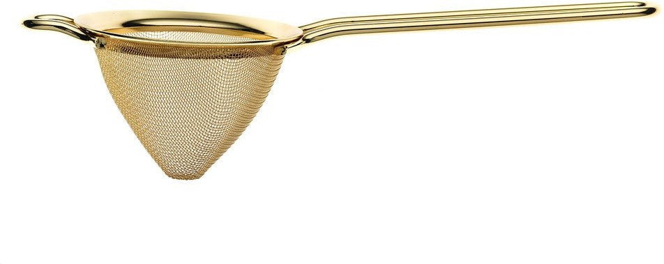 Barfly - Gold Plated Fine Mesh Strainer - M37025GD