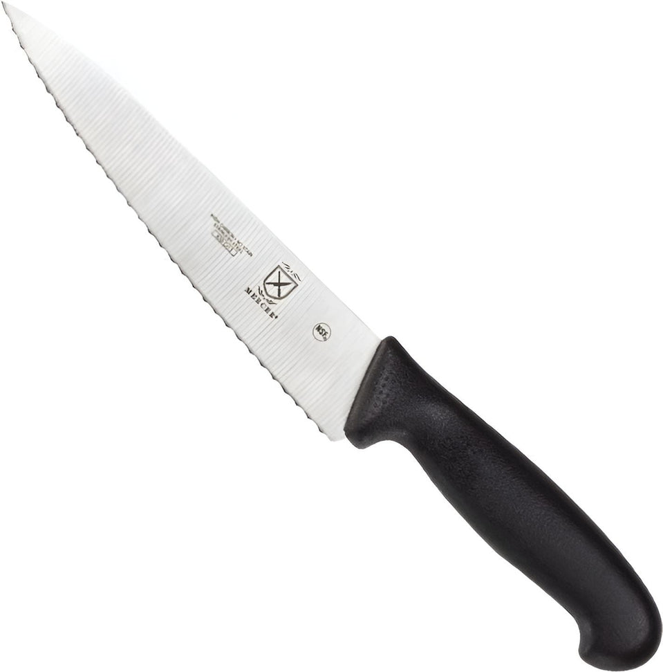 Barfly - MIllennia® 7.5" Serrated With Wavy Edge Chef Knife - M23830