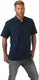 Barfly - Navy Blue Metro Edge Customizable Short Sleeve Brewer Shirt - M60250NB