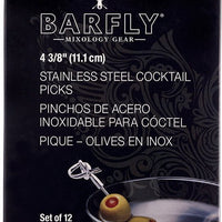 Barfly - Stainless Steel Bamboo Knot Cocktail Pick - M37182