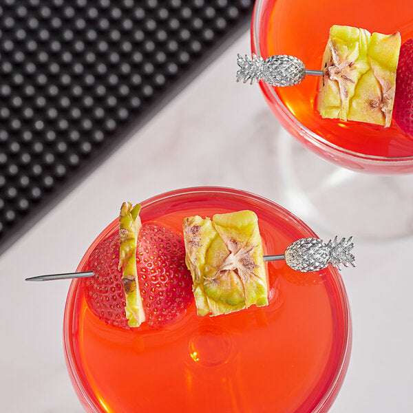 Barfly - Stainless Steel Cocktail Pick With Pineapple Top - M37181