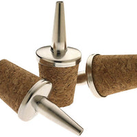 Barfly - Stainless Steel Dasher Tops, Pack of 3 - M37049