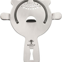 Barfly - Stainless Steel Heavy-Duty 4 Prong Spring Bar Strainer - M37071