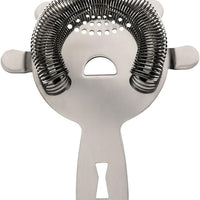 Barfly - Stainless Steel Heavy-Duty 4 Prong Spring Bar Strainer - M37071