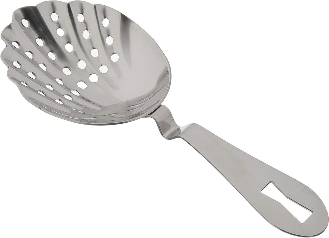 Barfly - Stainless Steel Scalloped Julep Strainer - M37029
