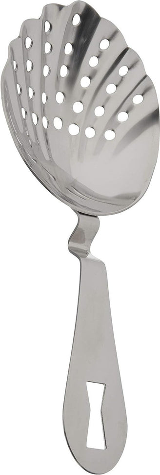 Barfly - Stainless Steel Scalloped Julep Strainer - M37029
