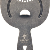 Barfly - Vintage Black Heavy-Duty Spring Bar Strainer - M37026VBK