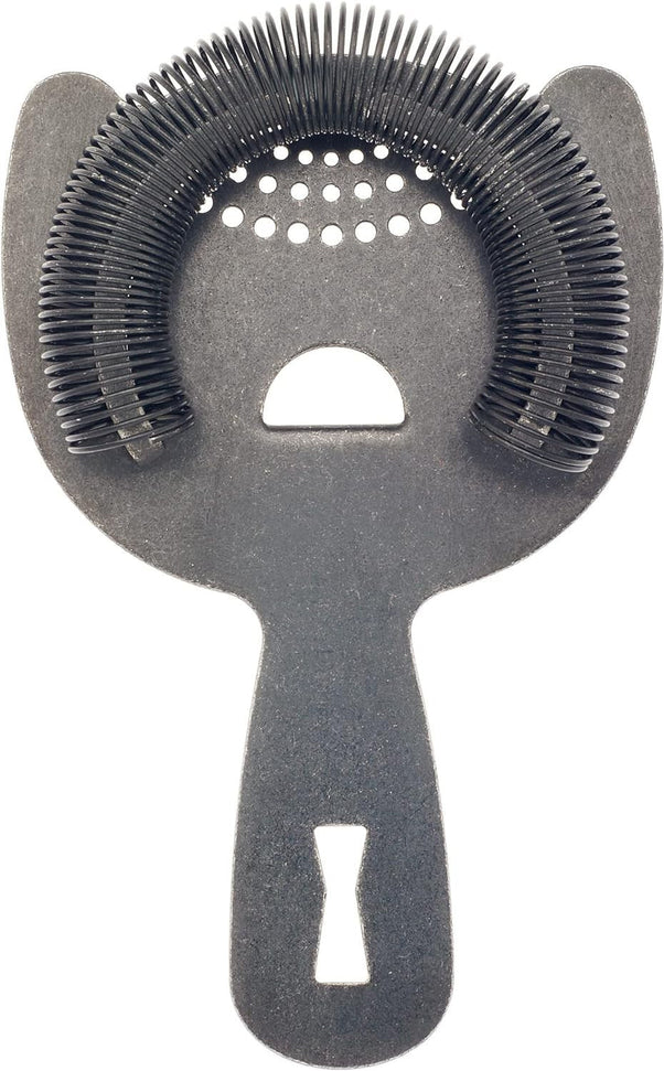 Barfly - Vintage Black Heavy-Duty Spring Bar Strainer - M37026VBK