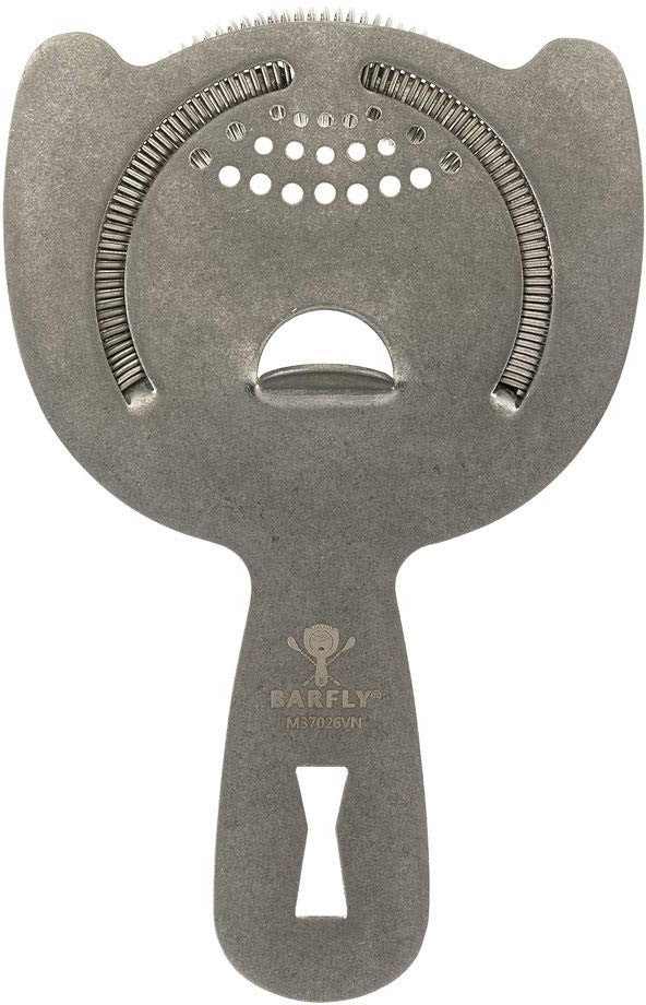 Barfly - Vintage Heavy-Duty Spring Bar Strainer - M37026VN