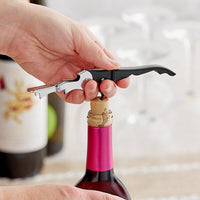 Barfly - Waiter's Corkscrew With Black Handle - M33082