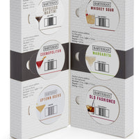 Bartesian - Classic Collection Variety For Bartesian Premium Cocktail Maker, Pack of 6 - 55524