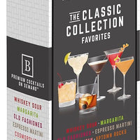 Bartesian - Classic Collection Variety For Bartesian Premium Cocktail Maker, Pack of 6 - 55524