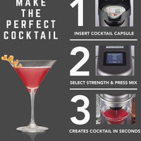 Bartesian - Cosmopolitan Cocktail Mixer Capsules, Pack of 6 - 55352