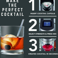 Bartesian - Margarita Cocktail Mixer Capsules, Pack of 6 - 55351