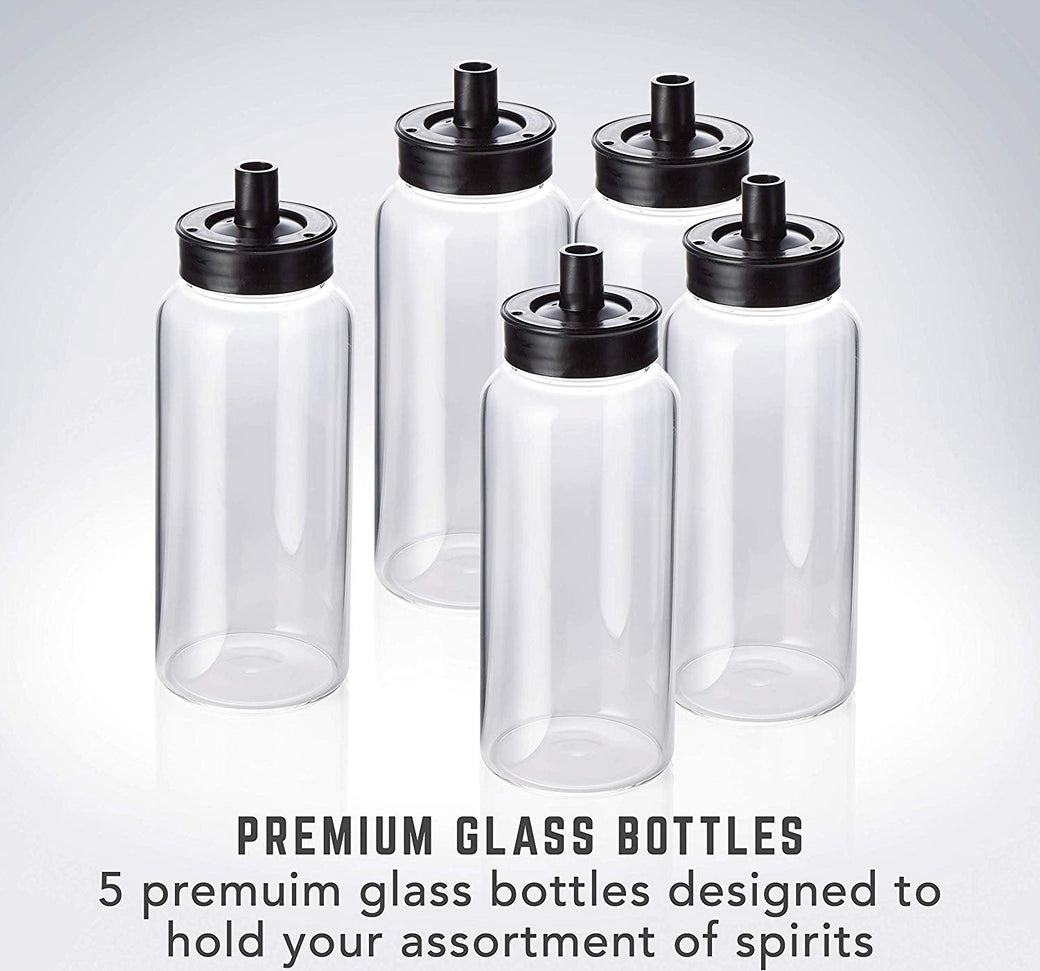 Bartesian - Premium Cocktail Machine Includes 5 Glass Containers - 55300