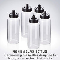 Bartesian - Premium Cocktail Machine Includes 5 Glass Containers - 55300