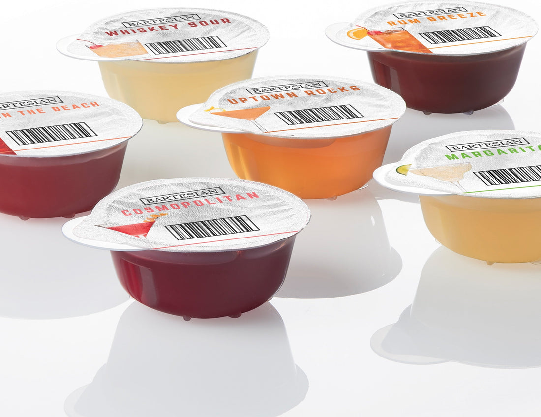 Bartesian - Premium Cocktail Machine Includes 5 Glass Containers - 55300