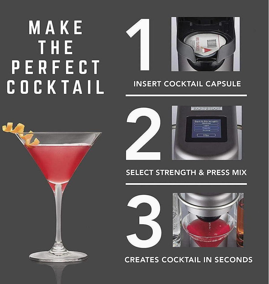 Bartesian - Sex on the Beach Cocktail Mixer Capsules, Pack of 6 - 55355