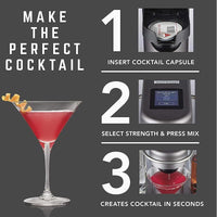 Bartesian - Sex on the Beach Cocktail Mixer Capsules, Pack of 6 - 55355