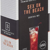 Bartesian - Sex on the Beach Cocktail Mixer Capsules, Pack of 6 - 55355
