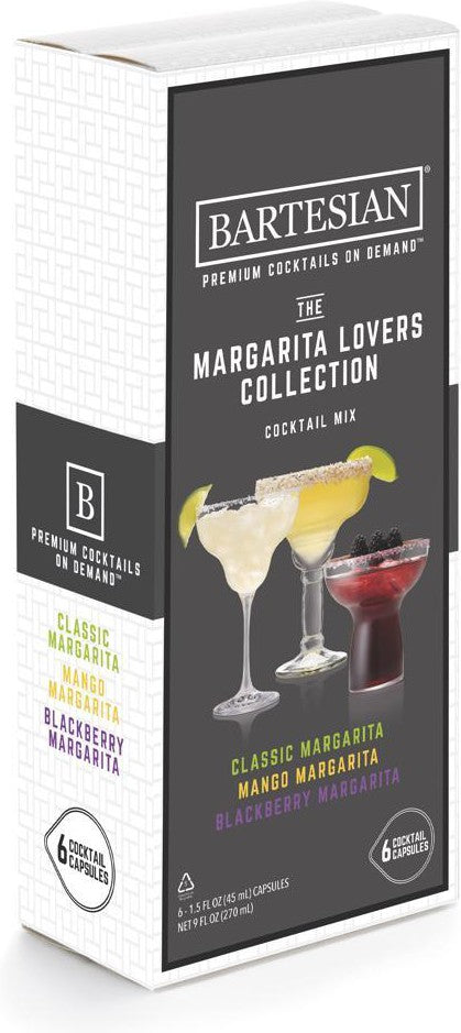 Bartesian - The Margarita Lovers Pack of Cocktail Mixer Capsules - 55513