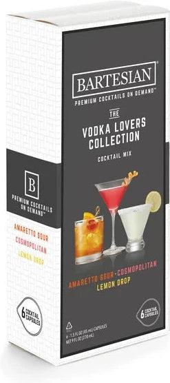 Bartesian - The Vodka Lovers Pack of Cocktail Mixer Capsules - 55512