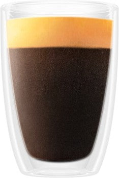 Bellucci - 240 ml Double Wall Cappuccino Glass, Pack of 4 - DWBEL240ML