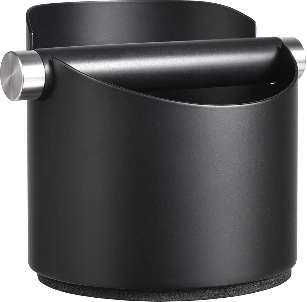 Bellucci - Knock Box Medium Stainless Steel Black Coffee Container - KB-005
