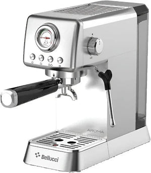 Bellucci - Semi-Automatic Coffee Machine With Regular & Pressurized Filter - Bellucciaroma