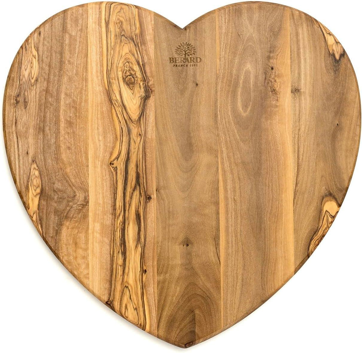 Berard - 11" x 6.7" Olivewood Heart Cutting Board - 7454062