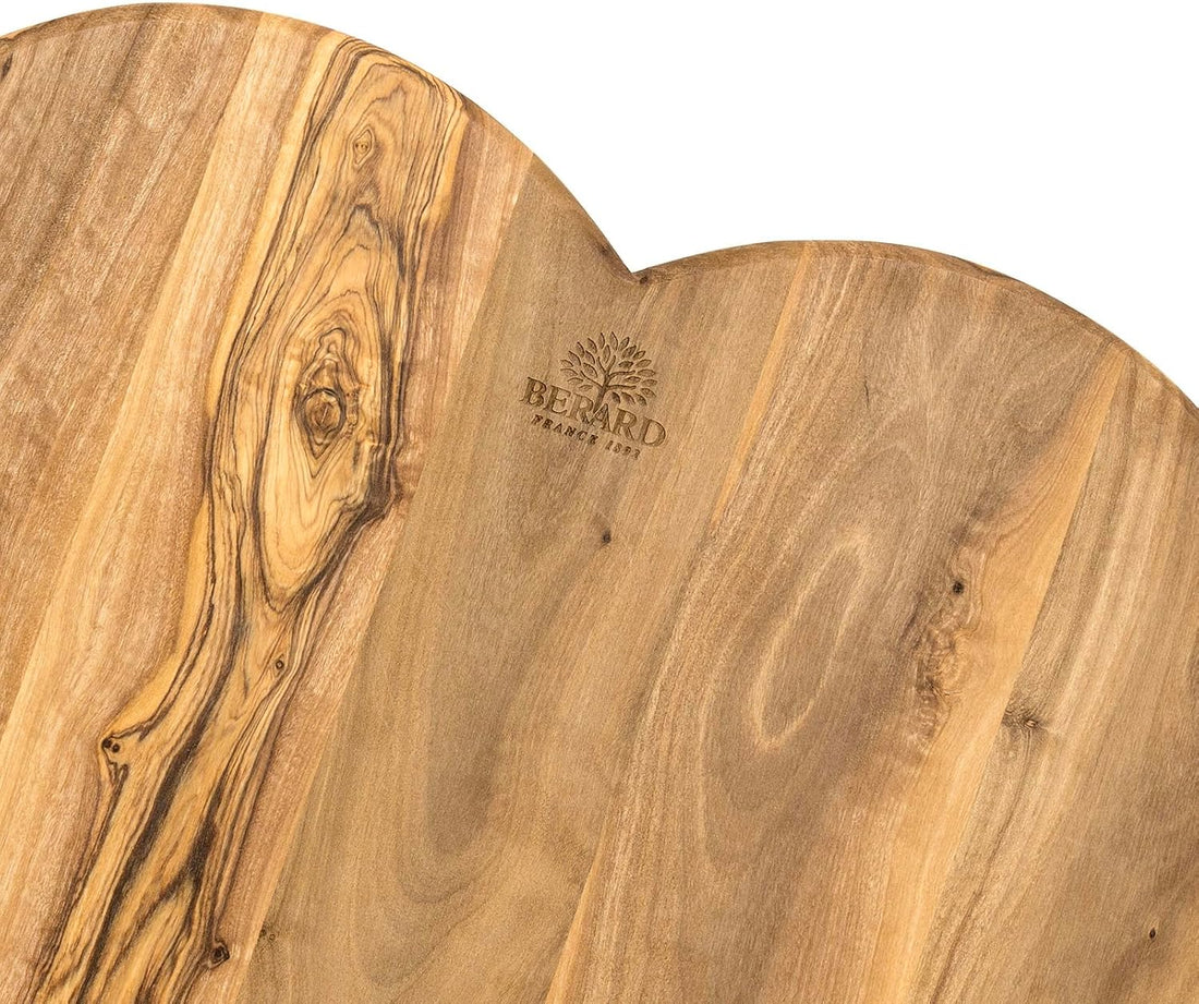 Berard - 11" x 6.7" Olivewood Heart Cutting Board - 7454062