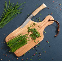 Berard - 11.5" x 5.7" Olivewood Cutting Board with Handle - 54072