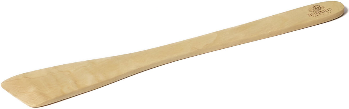 Berard - 12" Contour Olivewood Straight Bevelled Spatula - 66572