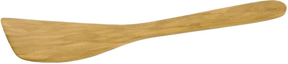 Berard - 12" Olivewood Curved Spatula - 66474