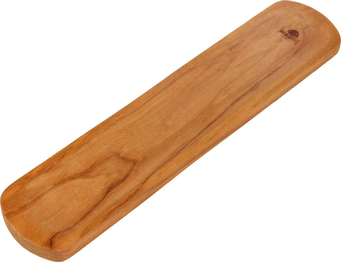 Berard - 13" x 3" Olivewood Spoon Rest - 59070