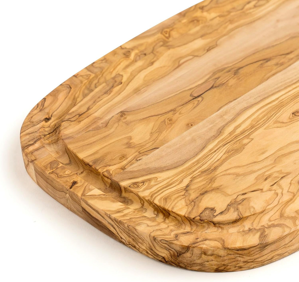 Berard - 13" x 9.45" Olive Wood Nerro Cutting Board - 7455330