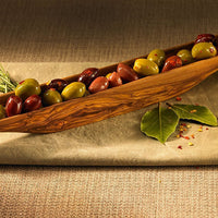 Berard - 13.5" Olivewood Olive Boat - 90170