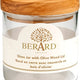 Berard - 13.5 Oz Olivewood Glass Jar with Lid - 35100