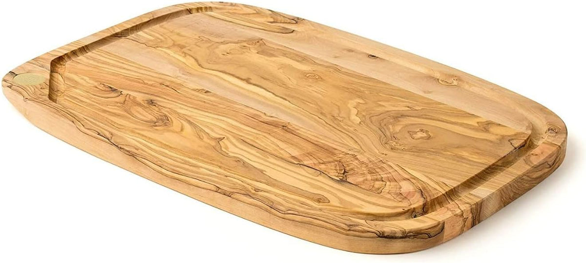 Berard - 15.75" x 11.42" Olive Wood Nerro Cutting Board - 7455335