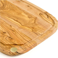 Berard - 15.75" x 11.42" Olive Wood Nerro Cutting Board - 7455335