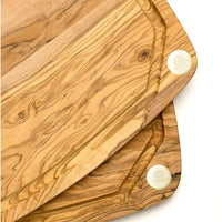 Berard - 15.75" x 11.42" Olive Wood Nerro Cutting Board - 7455335