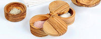 Berard - 1.75" x 3" Olivewood Double Salt Keeper - 90062