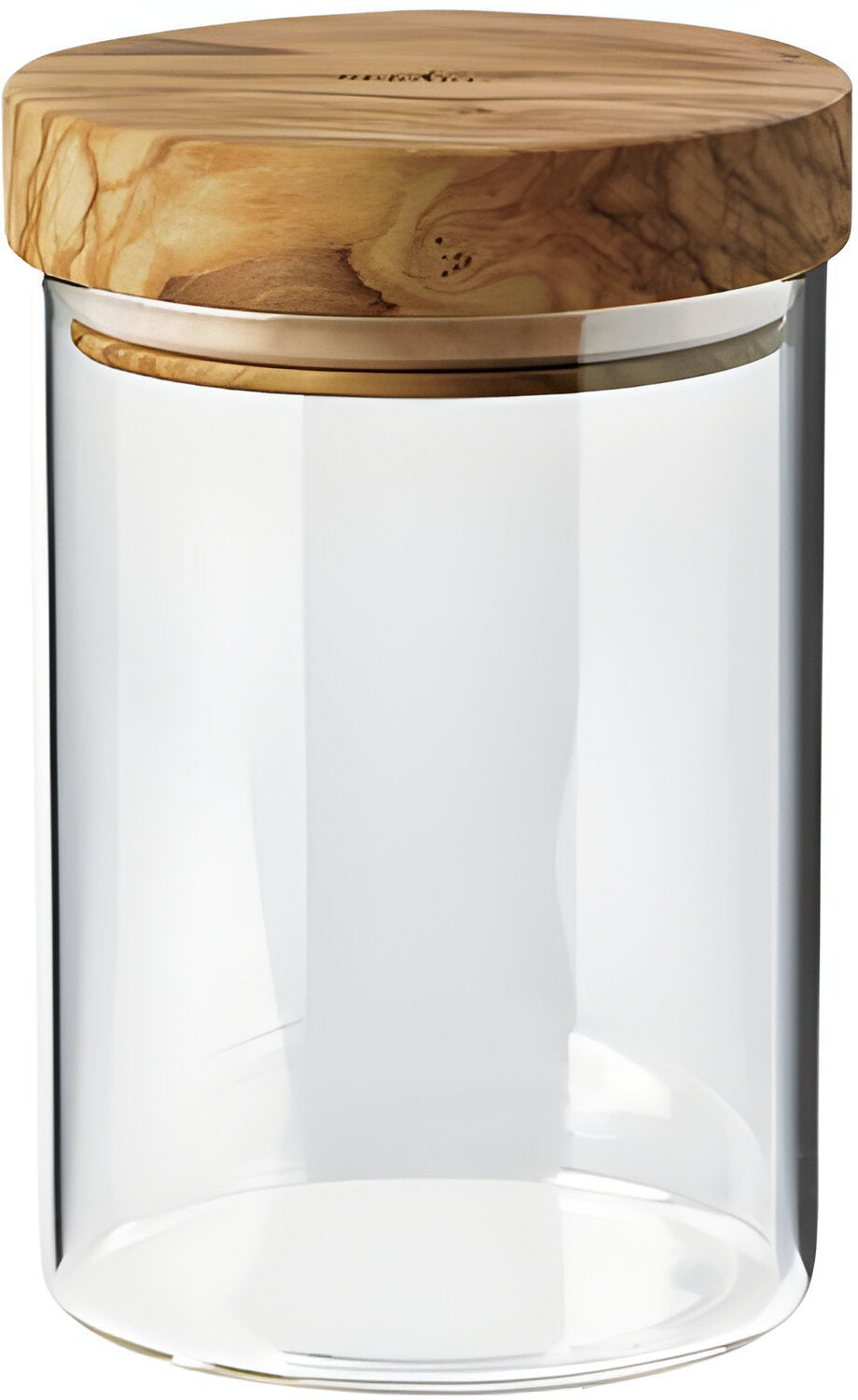 Berard - 20 Oz Olivewood Glass Jar with Lid - 35101