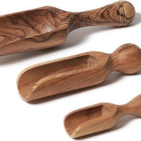 Berard - 4" Olivewood Scoop - 90670