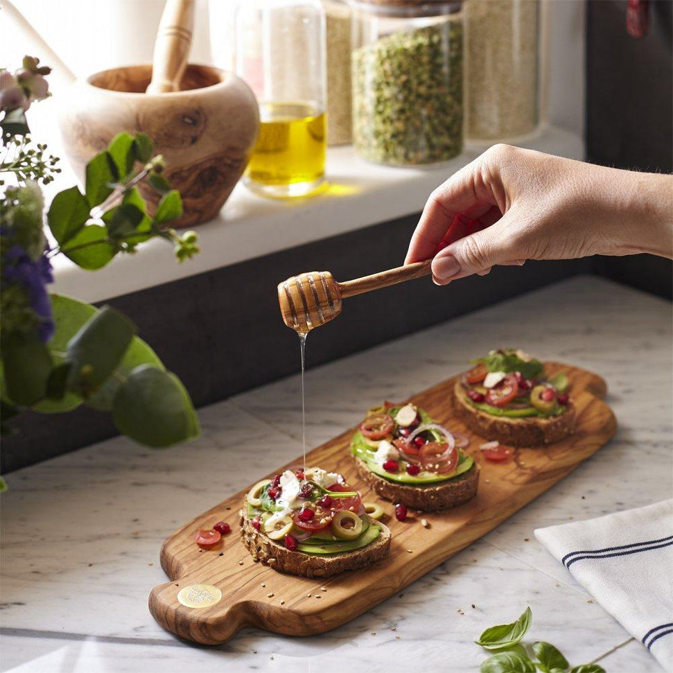 Berard - 6" Olivewood Honey Dipper - 24880