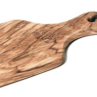 Berard - 8" x 4.25" Olivewood Cutting Board with Handle - 54070