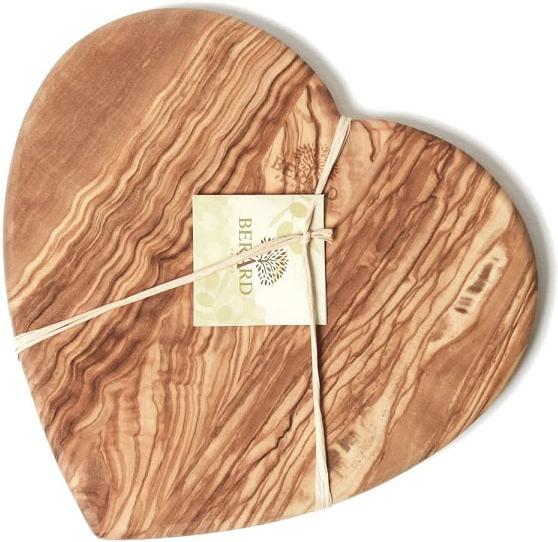 Berard - 8.66" x 0.63" Olivewood Heart Cutting Board - 7454061
