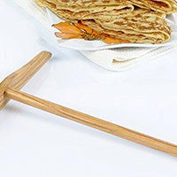 Berard - 9" x 8" Olivewood Pancake Rake Spreader - 59170